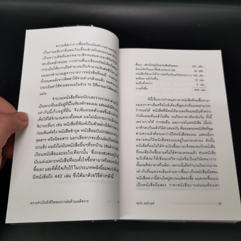 ความจำเป็นยิ่งชีวิตของการต่อต้านเผด็จการ - George Orwell (จอร์จ ออร์เวลล์)