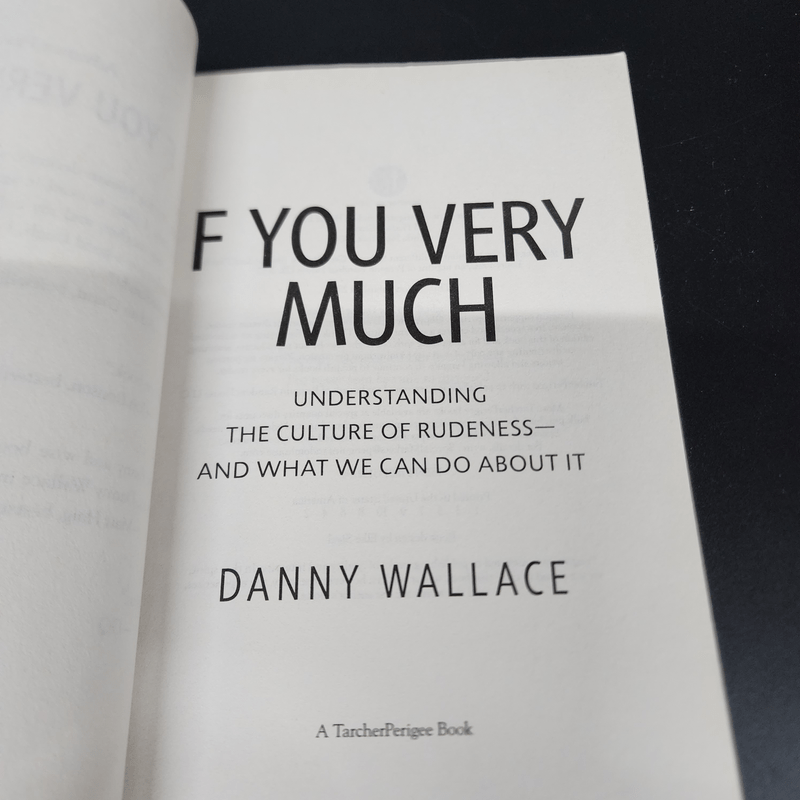 F You Very Much - Danny Wallace