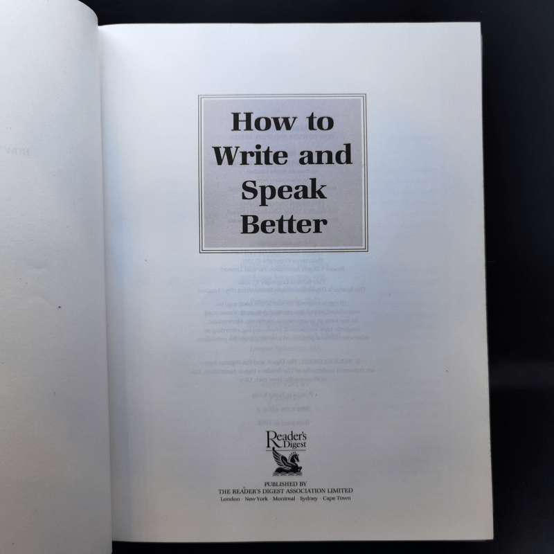 How to Write and Speak Better - Reader's Digest