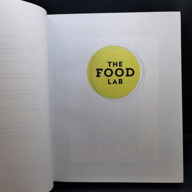 หนังสือ The Food Lab J.Kenji LopezAlt รหัส 1058652 ขายหนังสือThe