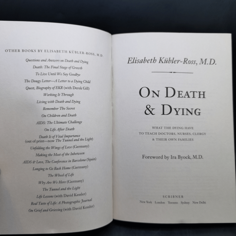 Life Lessons + On Grief & Grieving + On Death & Dying