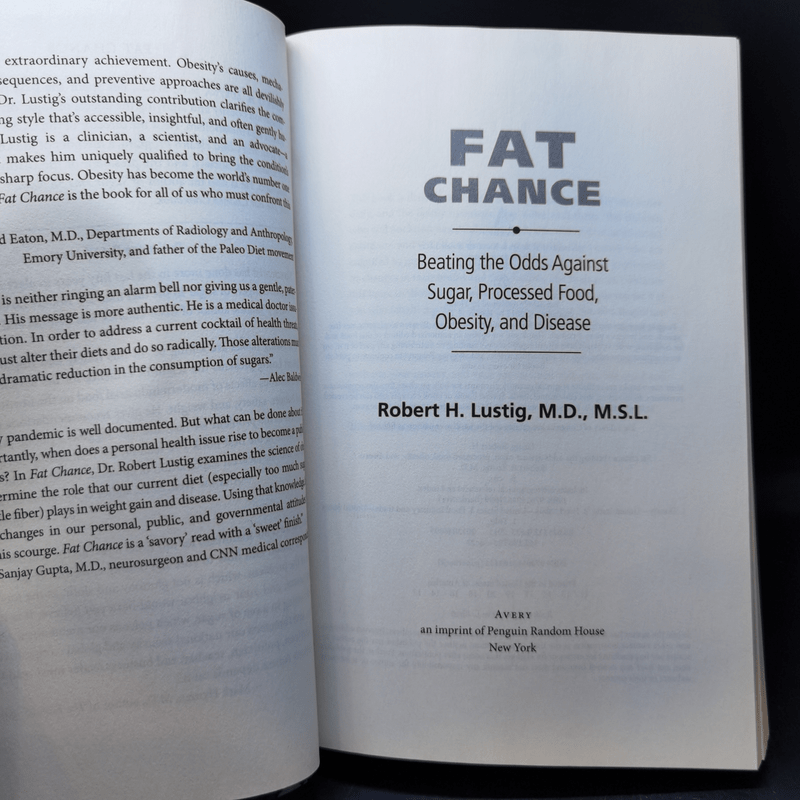 Fat Chance - Robert H. Lustig