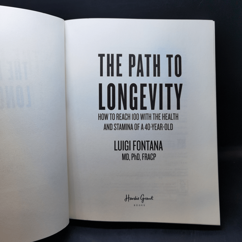The Path to Longevity - Luigi Fontana
