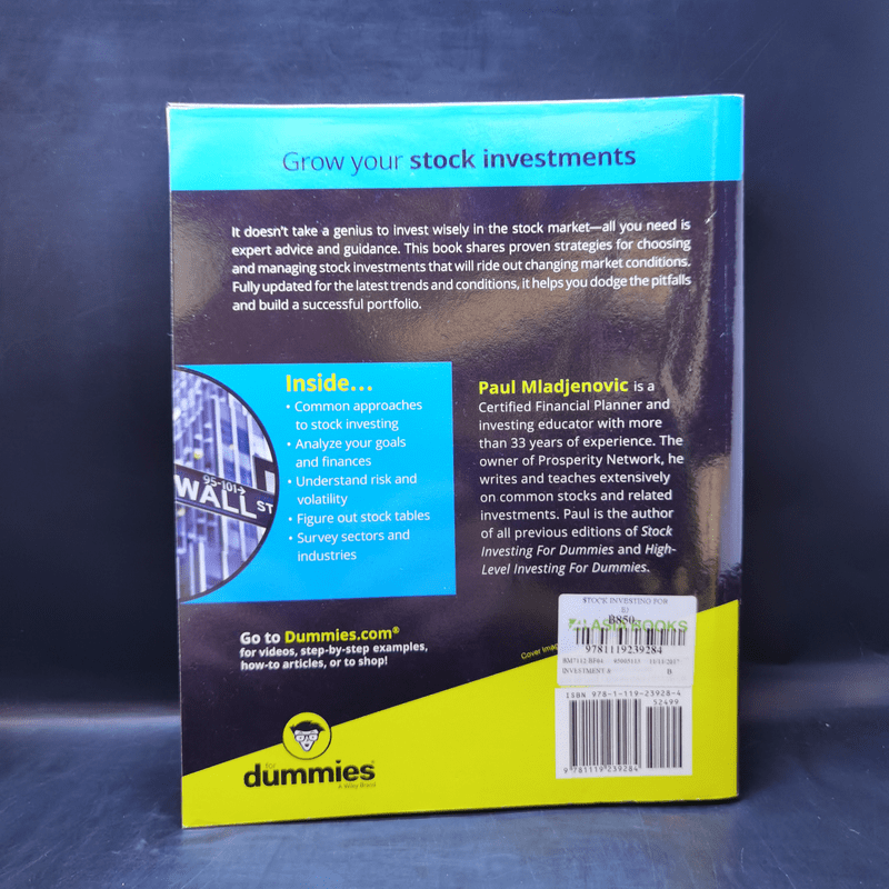 Stock Investing for Dummies - Paul Mladjenovic