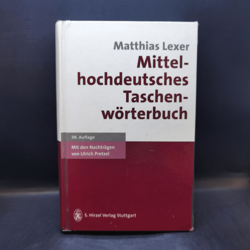 Mittelhochdeutsches Taschenwörterbuch - Matthias Lexer
