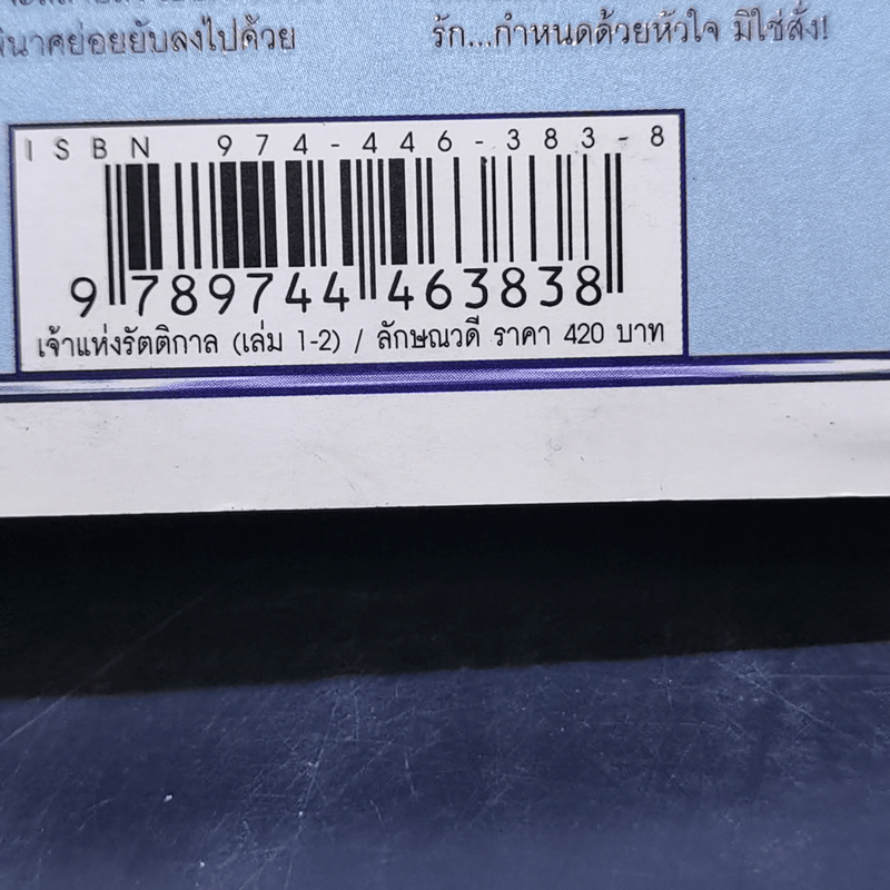 เจ้าแห่งรัตติกาล 2 เล่มจบ - ลักษณวดี