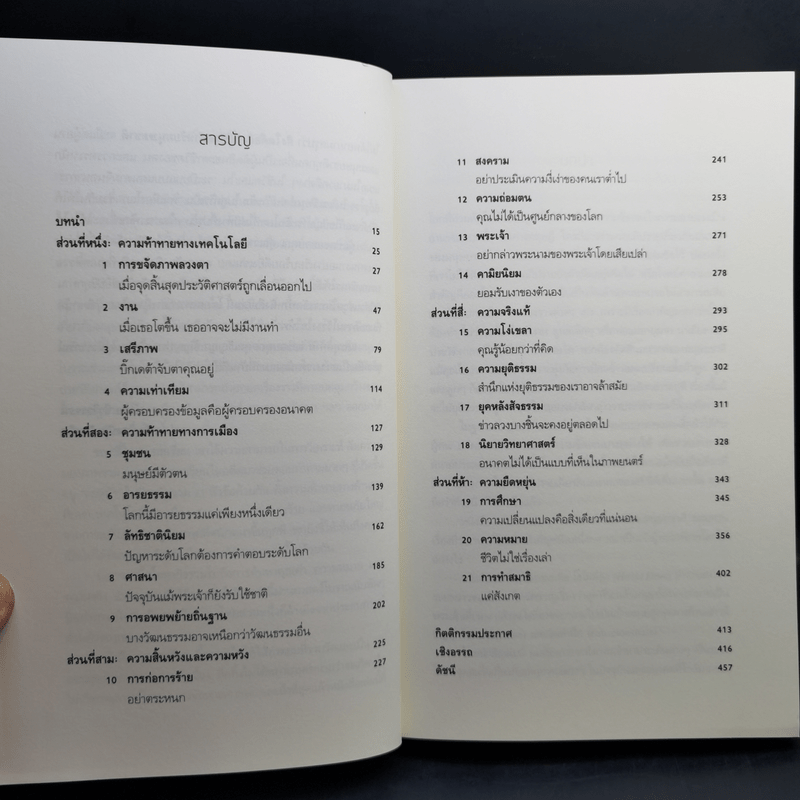 21 บทเรียนสำหรับศตวรรษที่ 21 - Yuval Noah Harari (ยูวัล โนอาห์ แฮรารี)