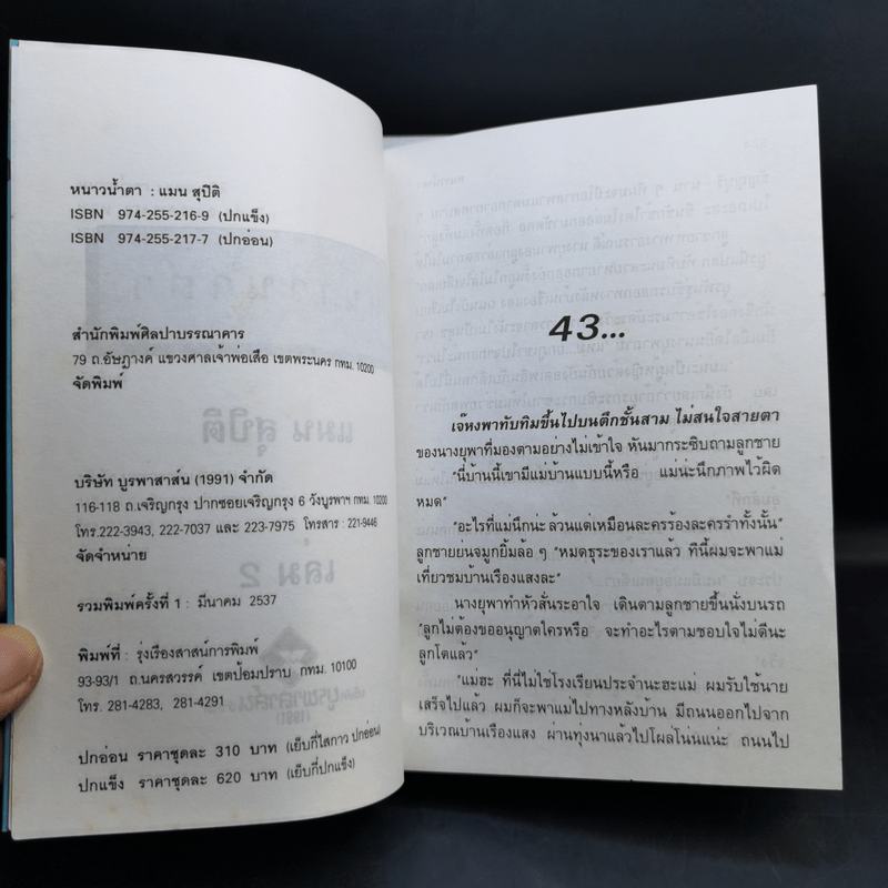 หนาวน้ำตา 2 เล่มจบ - แมน สุปิติ