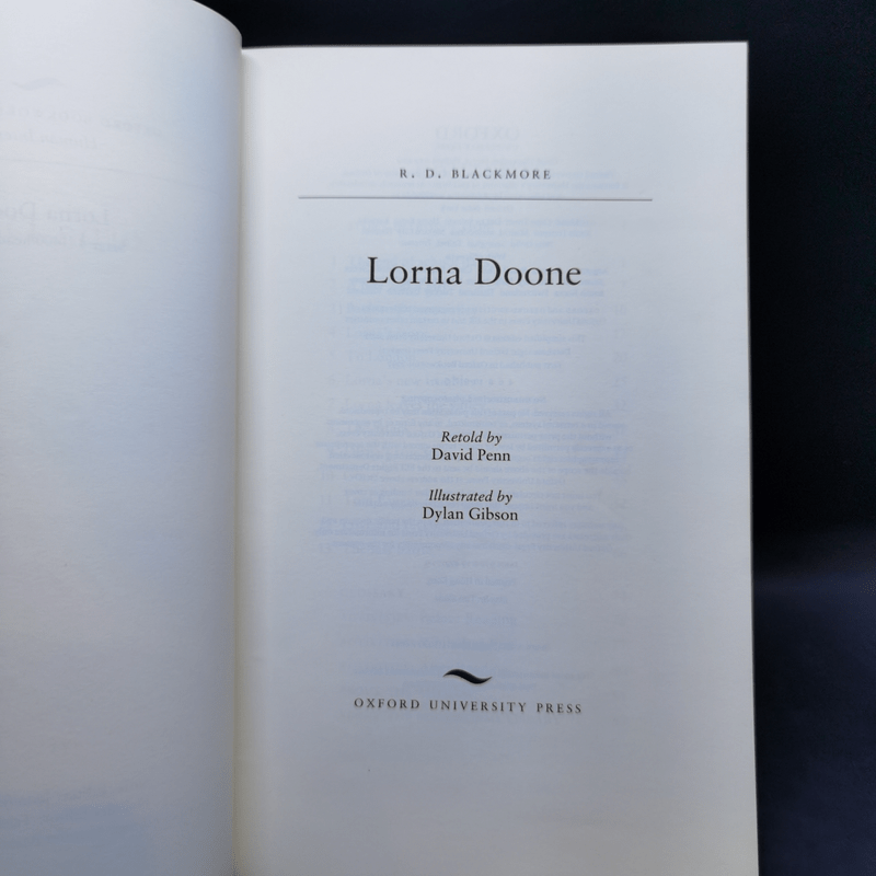 Lorna Doone - Oxford Bookworms
