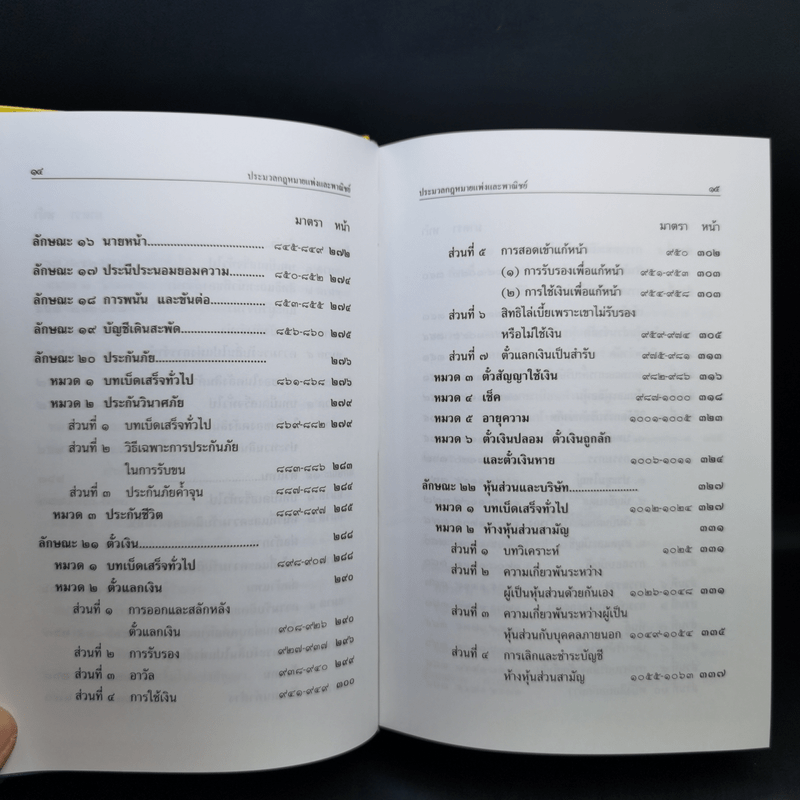 ประมวลกฎหมายแพ่งและพาณิชย์ พ.ศ.2560 ประมวลกฎหมายอาญา พ.ศ.2560