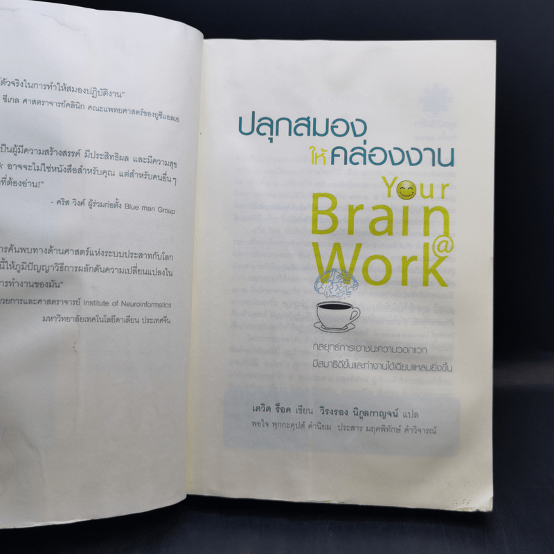 ปลุกสมองให้คล่องงาน Your Brain @ Work - เดวิด ร็อค