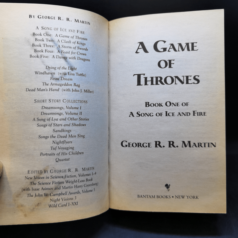 Game of Thrones - George R.R. Martin