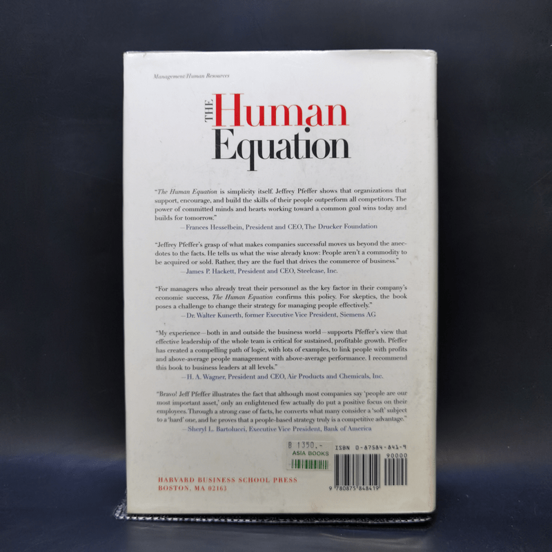 The Human Equation - Jeffrey Pfeffer