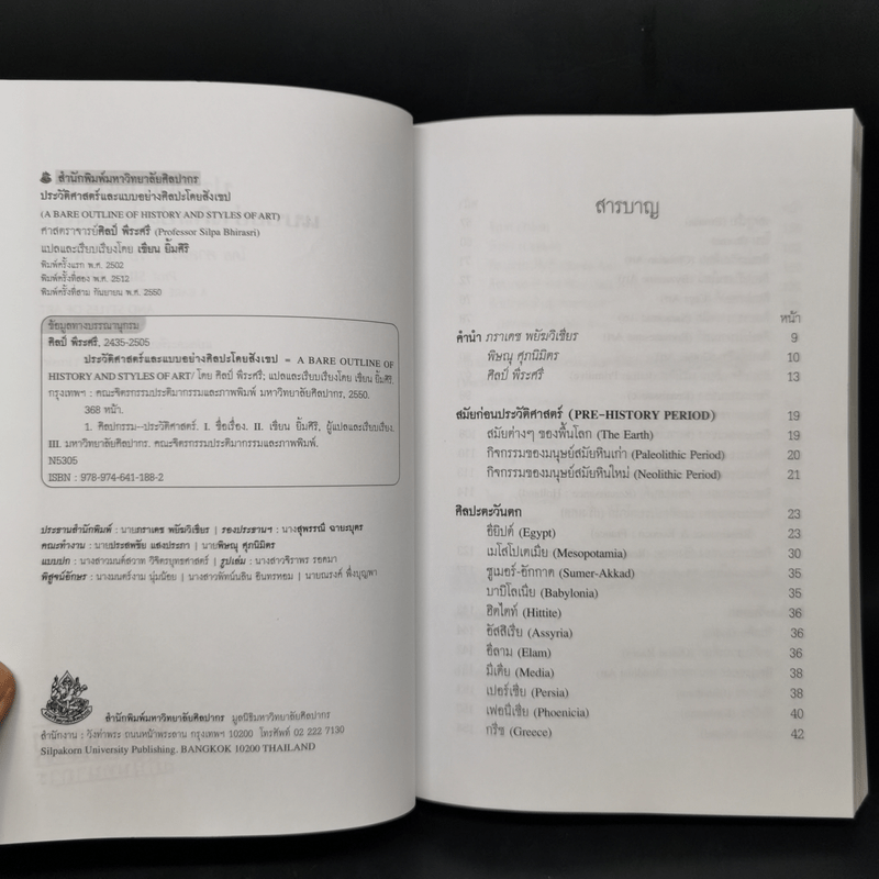 ประวัติศาสตร์และแบบอย่างศิลปะโดยสังเขป - ศาสตราจารย์ศิลป์ พีระศรี