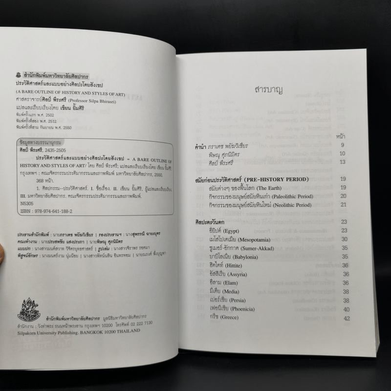 ประวัติศาสตร์และแบบอย่างศิลปะโดยสังเขป - ศาสตราจารย์ศิลป์ พีระศรี