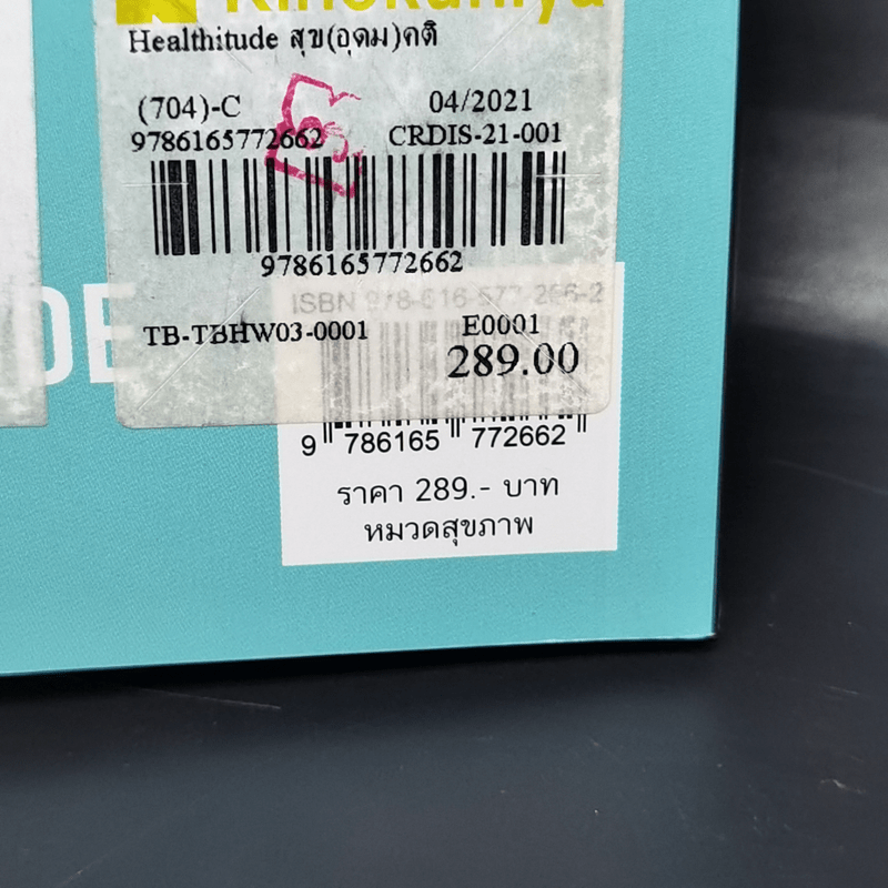 HEALTHITUDE (Healhy+Attitube) สุข (อุดม) คติ - นพ.พิจักษณ์ วงศ์วิศิษฎ์