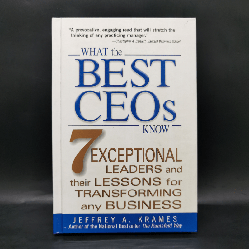 What the Best CEOs Know - Jeffrey Krames