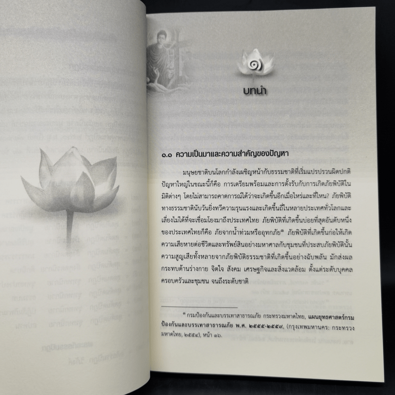 การลดภาวะซึมเศร้าในผู้ประสบภัยพิบัติ ด้วยการรับบทสวดโพชฌงคปริตรเข้าจิตใต้สำนึก - เบญญาภา กุลศิริไชย