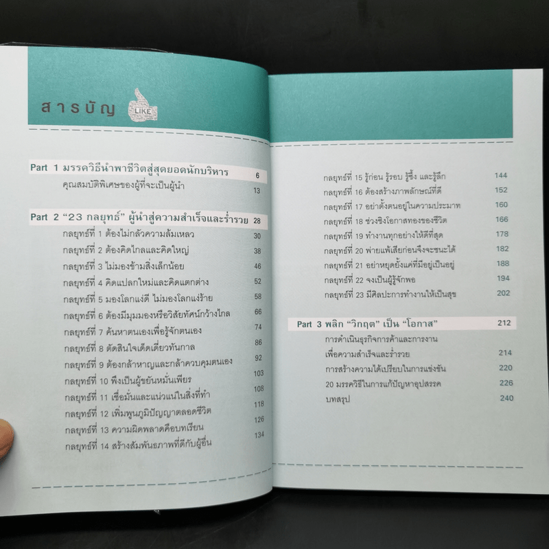 23 กลยุทธ์คิดแบบผู้นำทำแบบนักบริหาร - จิรวัฒน์ รจนาวรรณ