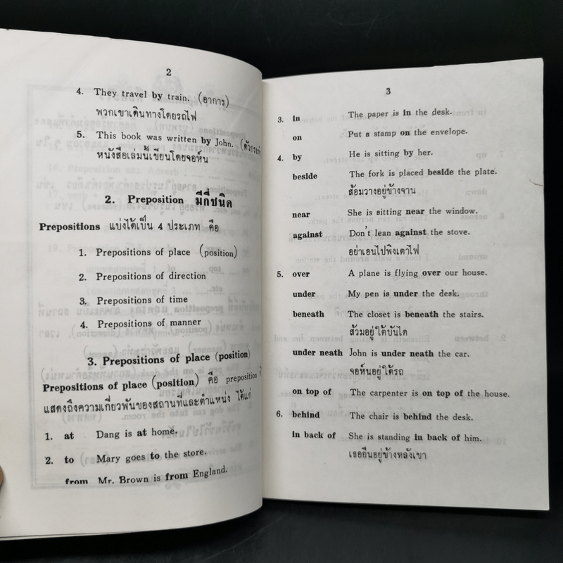 Preposition ฉบับเตรียมสอบ สำหรับนักเรียน ม.1-6 และผู้นสนใจ - เสียง เชษฐศิริพงศ์