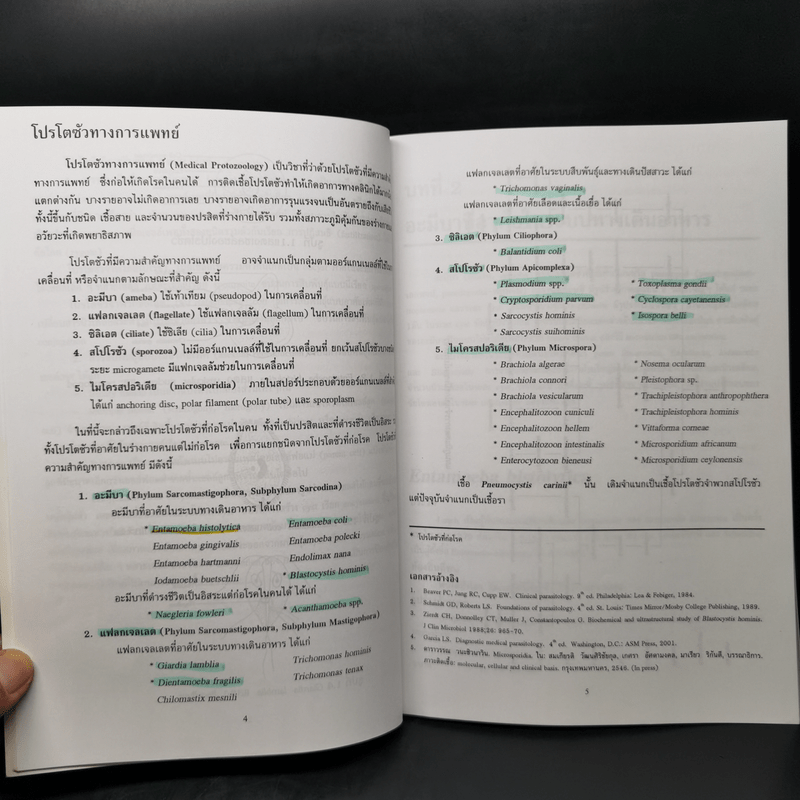 โปรโตซัวทางการแพทย์ Medical Protozoology