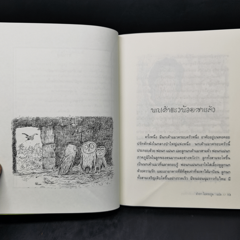 นกเค้าแมวน้อยสามตัวและเรื่องสัตว์อื่นๆ - Erwin Moser