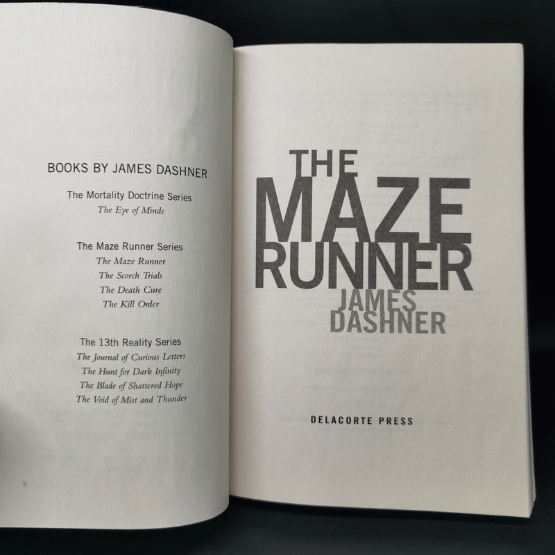 The Maze Runner Series Boxset 4 Books - James Dashner