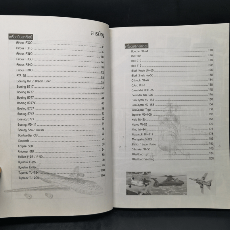 Modern Aircrafts and Helicopters เครื่องบินและเฮลิคอปเตอร์สมัยใหม่