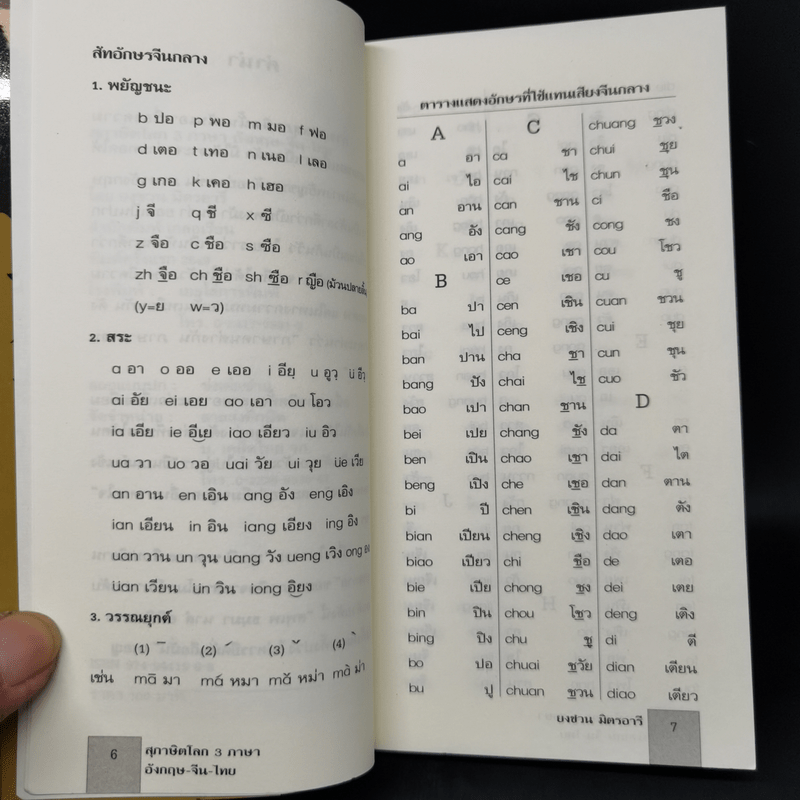 3 ภาษา สุภาษิตโลก อังกฤษ-จีน-ไทย - ยงชวน มิตรอารี