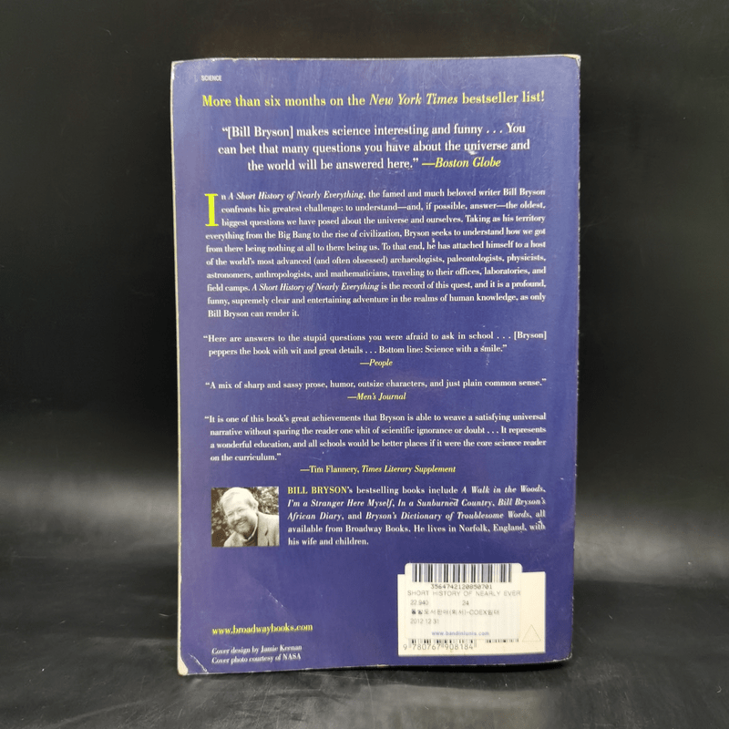 A Short History of Nearly Everything - Bill Bryson