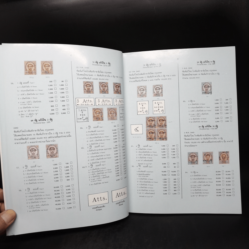 แสตมป์ไทย 2537 Thai Stamps 1994 คู่มือการสะสมแสตมป์ไทย - ศักดิ์เสริม ศิริวงศ์