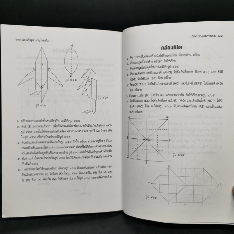 ศาสตร์และศิลป์แห่งการพับกระดาษแบบคลาสสิก - แสงแก้วมูล ขวัญไชยเมือง