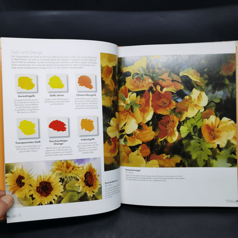 Blumen als Aquarell - Janet Whittle's