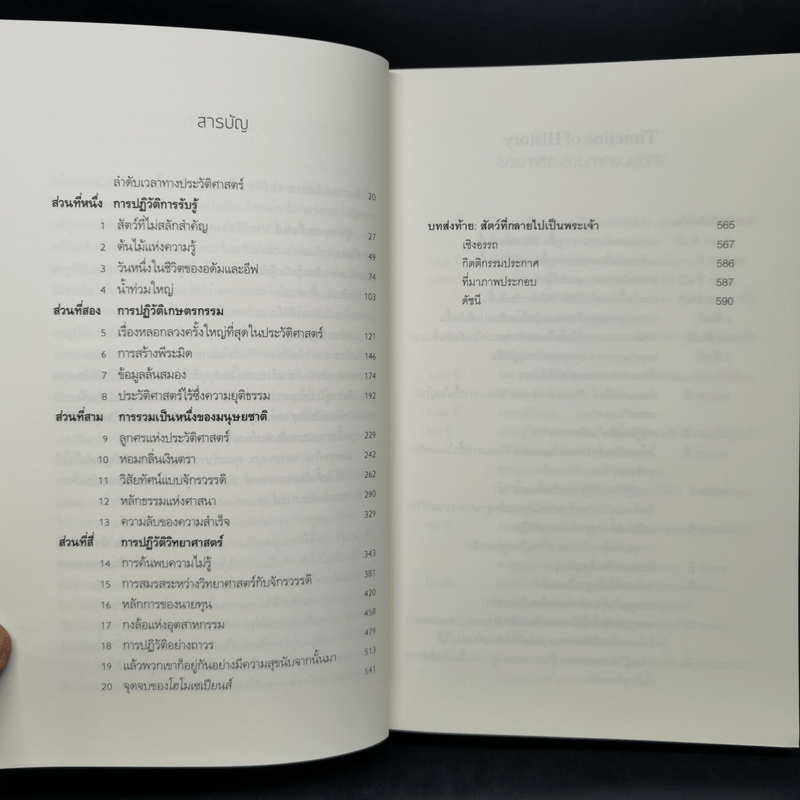 เซเปียนส์ ประวัติย่อมนุษยชาติ Sapiens A Brief History of Humankind - Yuval Noah Harari (ยูวัล โนอาห์ แฮรารี)