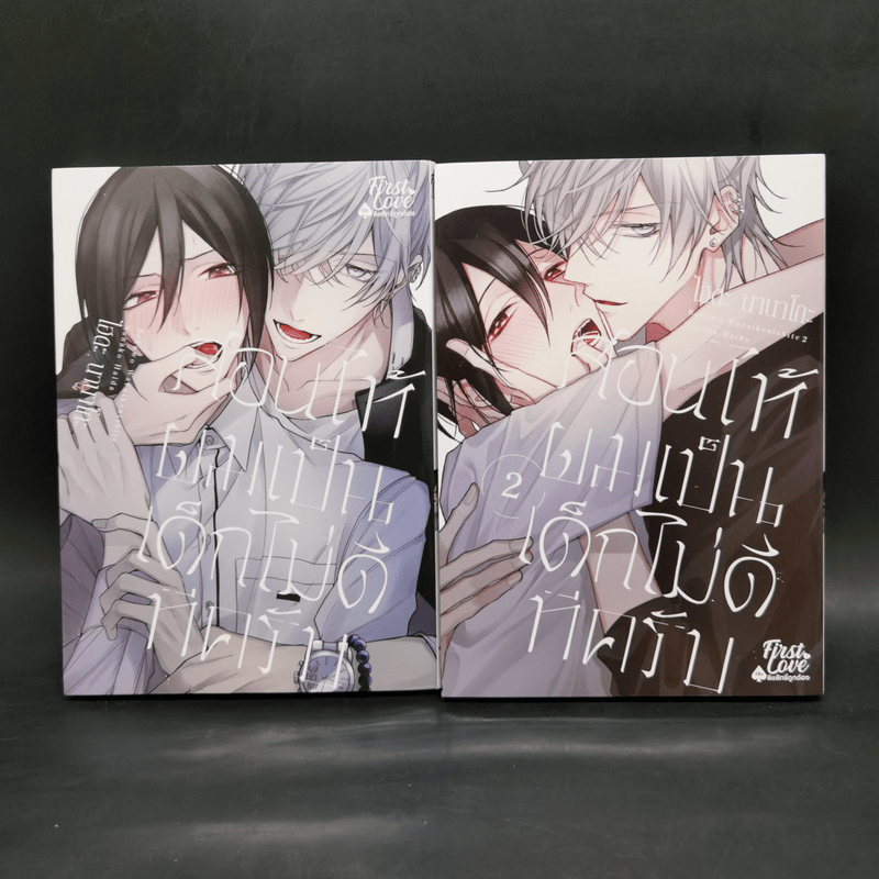 การ์ตูนวาย สอนให้ผมเป็นเด็กไม่ดีทีครับ 2 เล่มจบ - ไฮดะ นานาโกะ (Haida Nanako)