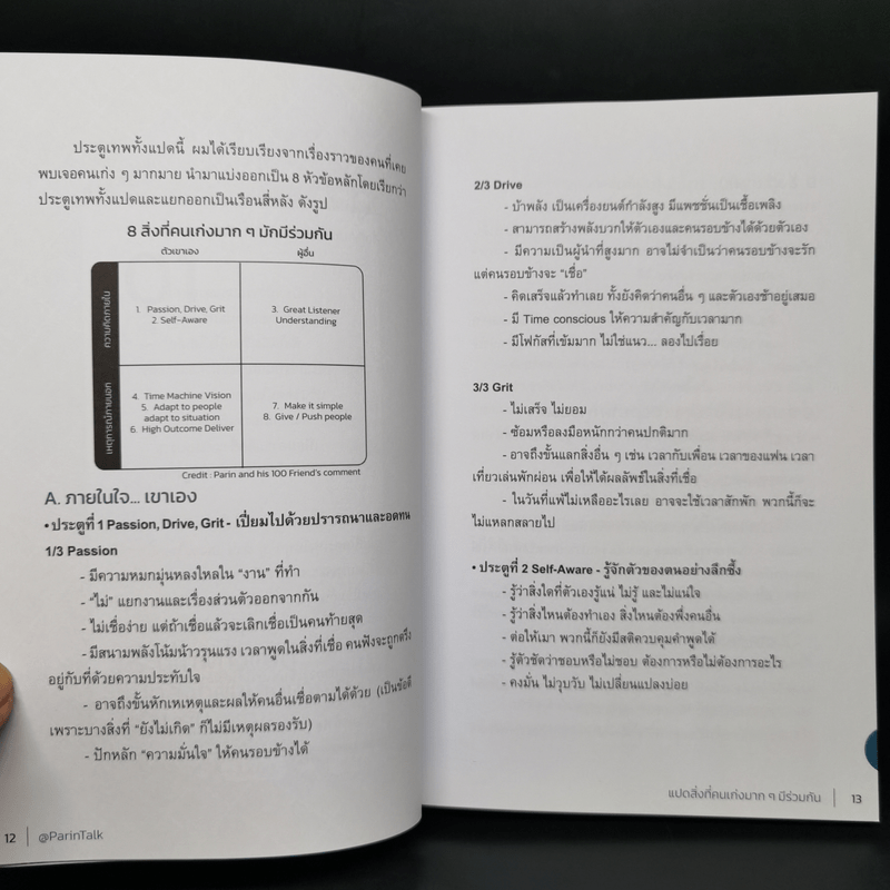 แปดสิ่งที่คนเก่งมากๆ มีร่วมกัน - ผรินทร์ สงฆ์ประชา (ParinTalk)