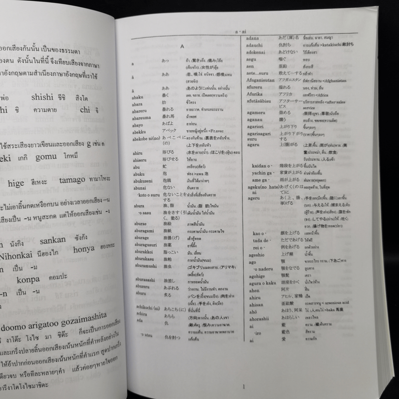 พจนานุกรมญี่ปุ่น-ไทย - ดร.โฆษา อารียา