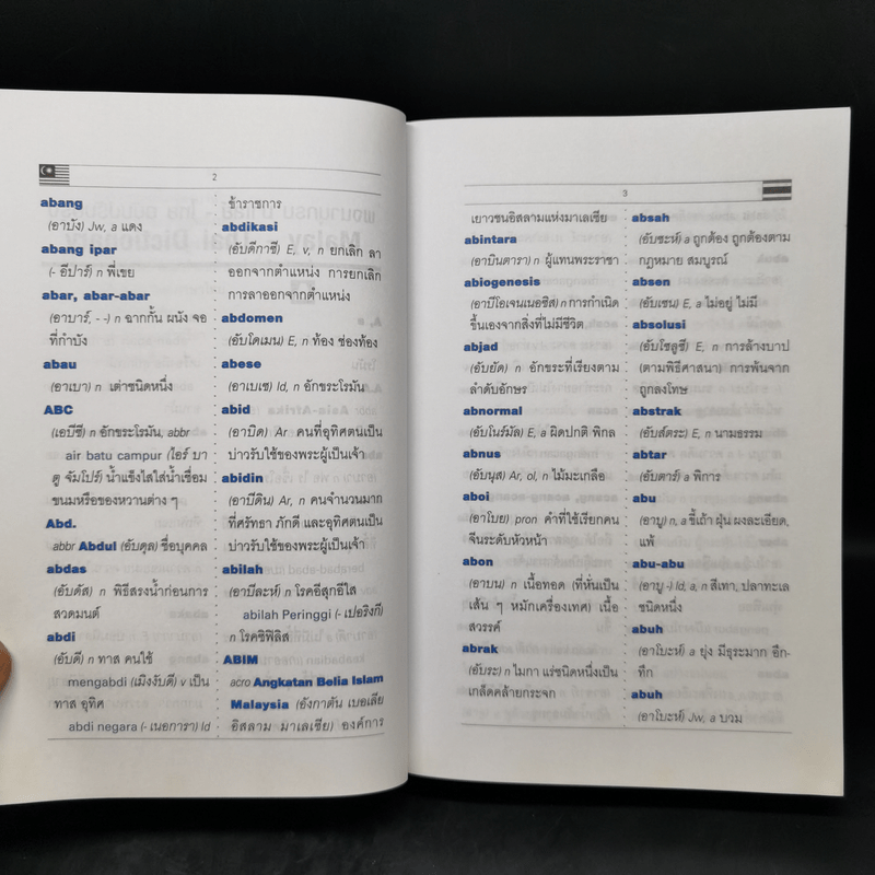 พจนานุกรมมาเลย์-ไทย Malay-Thai Dictionary - วิเชียร ตันตระเสนีย์