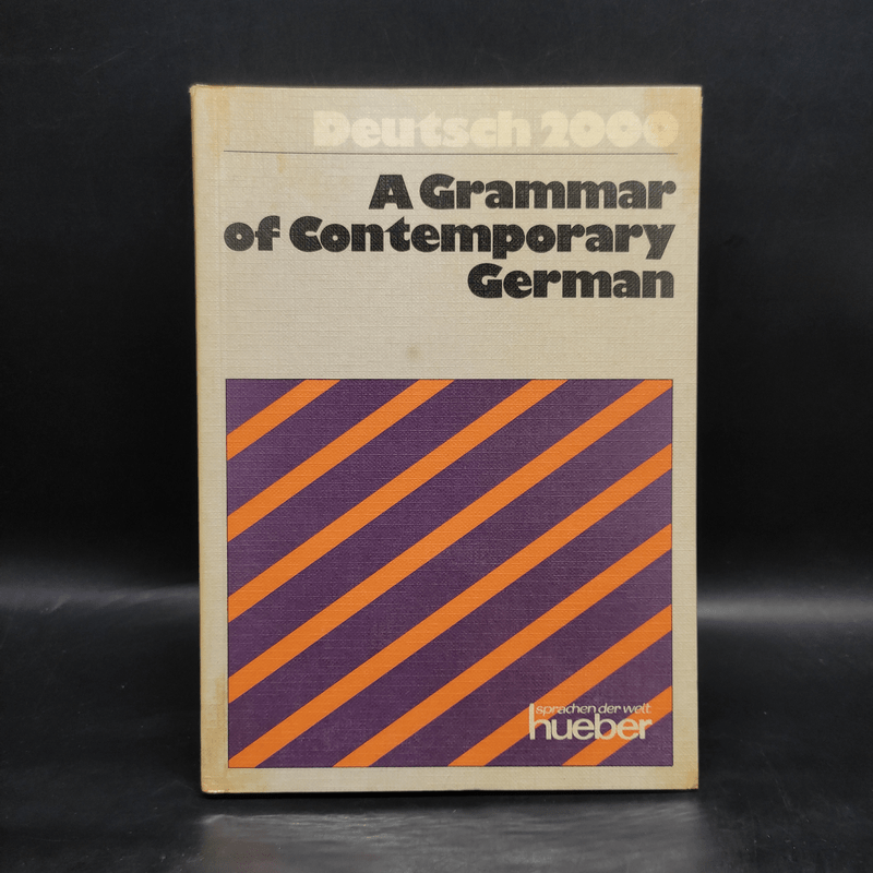 A Grammar of Contempoorary German