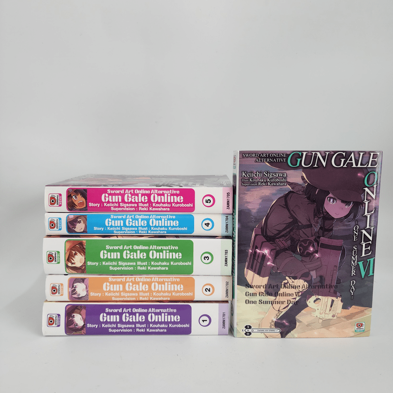 นิยาย Gun Gale Online เล่ม 1-6