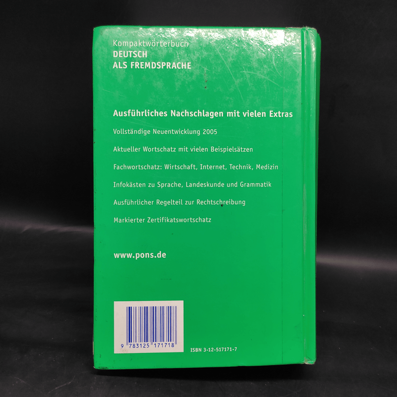 Kompaktworterbuch Deutsch Als Fremdsprache