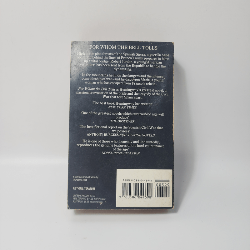 For Whom the Bell Tolls - Hemingway