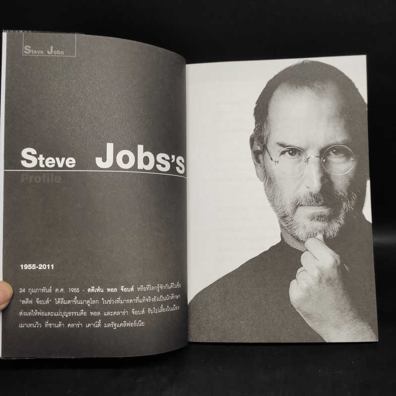 ชุดแรงบันดาลใจ ที่มหาวิทยาลัยไม่มีสอน สตีฟ จ๊อบส์ Inspiration by Steve Jobs