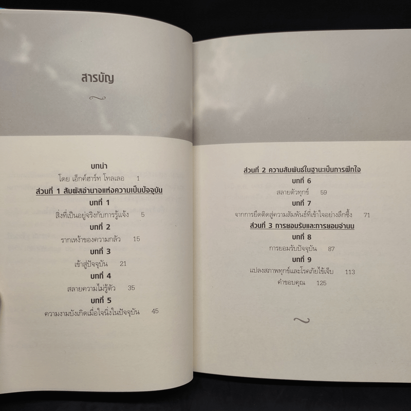 การฝึกปฏิบัติพลังแห่งจิตปัจจุบัน - เอ็กค์ฮาร์ท โทลเลอ