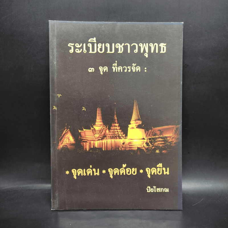 ระเบียบชาวพุทธ 3 จุด ที่ควรจัด : จุดเด่น จุดด้อย จุดยืน - ปิยโสภณ