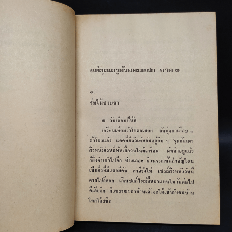 แด่คุณครูด้วยคมแฝก - นิมิตร ภูมิถาวร