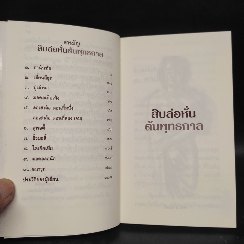 สิบล่อหั่น ต้นพุทธกาล - เสฐียรพงษ์ วรรณปก