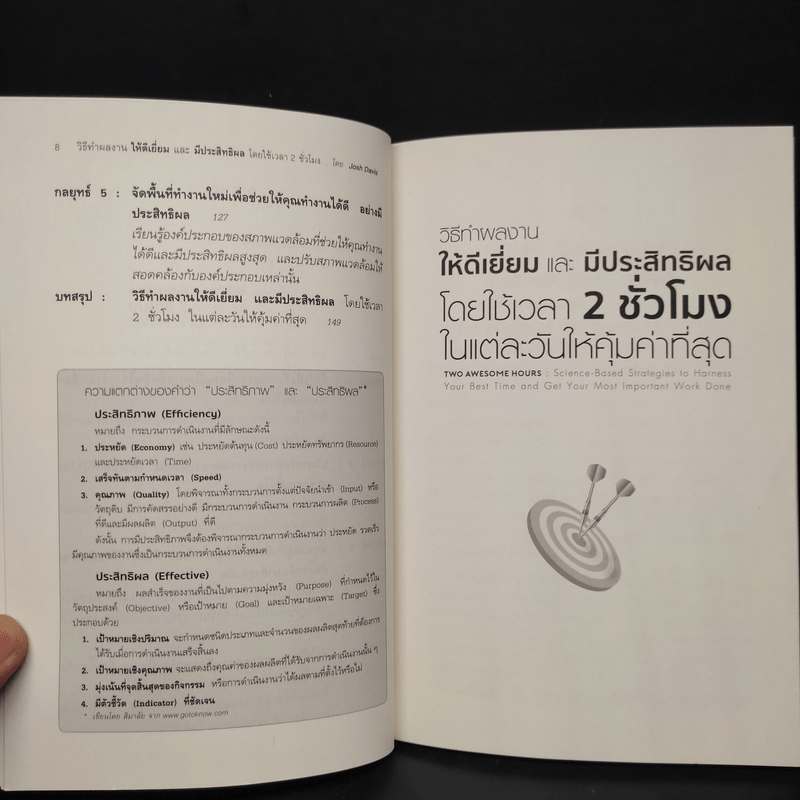 วิธีทำผลงานให้ดีเยี่ยมและมีประสิทธิผล โดยใช้เวลา 2 ชั่วโมงในแต่ละวันให้คุ้มค่าที่สุด