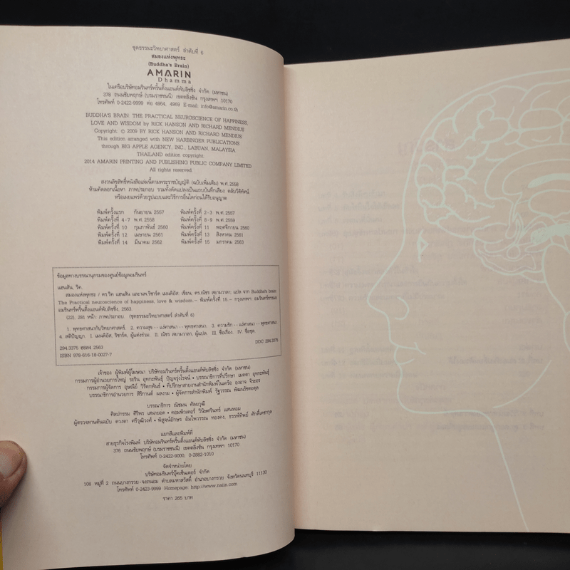 สมองแห่งพุทธะ : Buddha's Brain - Richard Mendius (ริชาร์ด แมนดิอัส), Rick Hanson (ริค แฮนสัน)