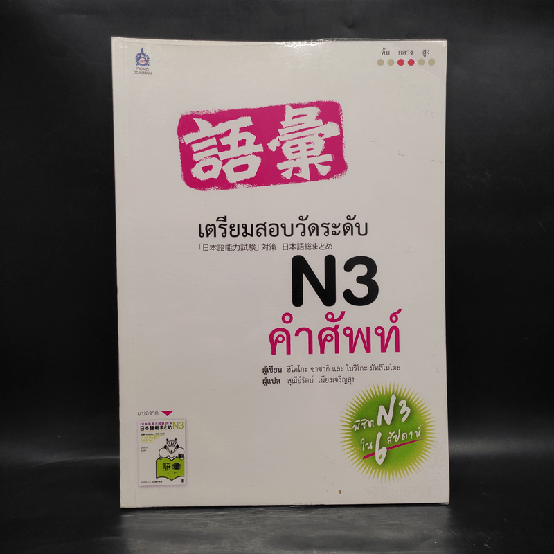 เตรียมสอบวัดระดับ N3 คำศัพท์